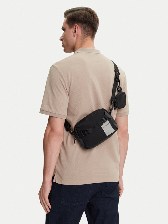 Jack&Jones Umhängetasche Jack&Jones Jacwest Slingbag 12272637 Schwarz