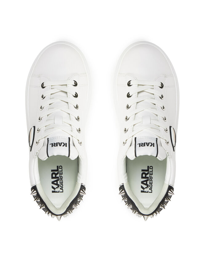 KARL LAGERFELD Sneakersy KARL LAGERFELD KL62529N Biela