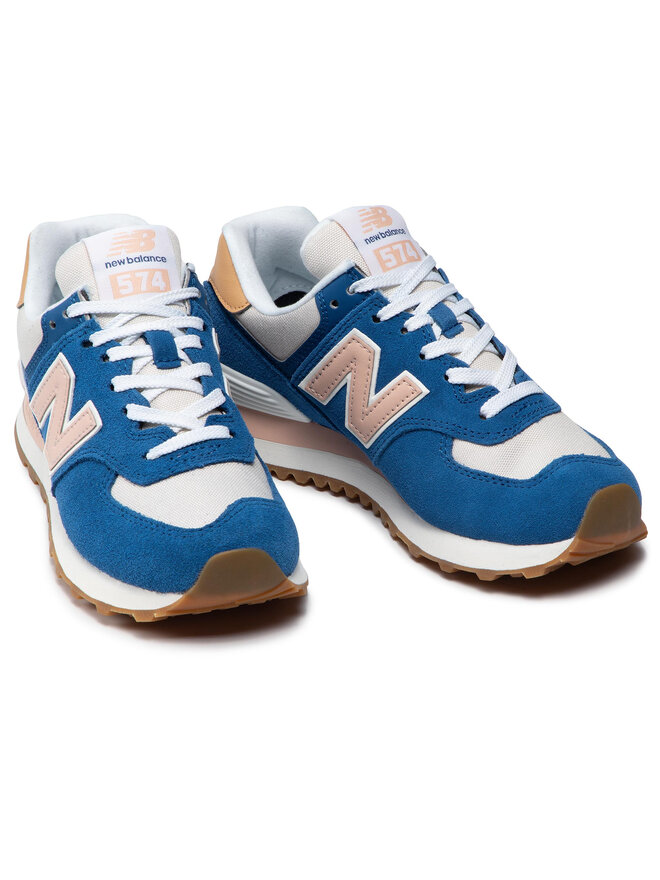 New Balance Sneakersy New Balance WL574NU2 Niebieski