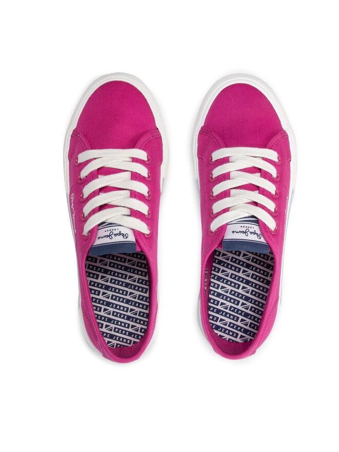 Pepe Jeans Tenisice Pepe Jeans Brady Girl Basic PGS30543 Ružičasta