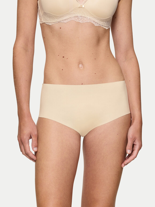 Triumph Triumph Klasične spodnje hlačke z visokim pasom Pretty 10222227 Bež