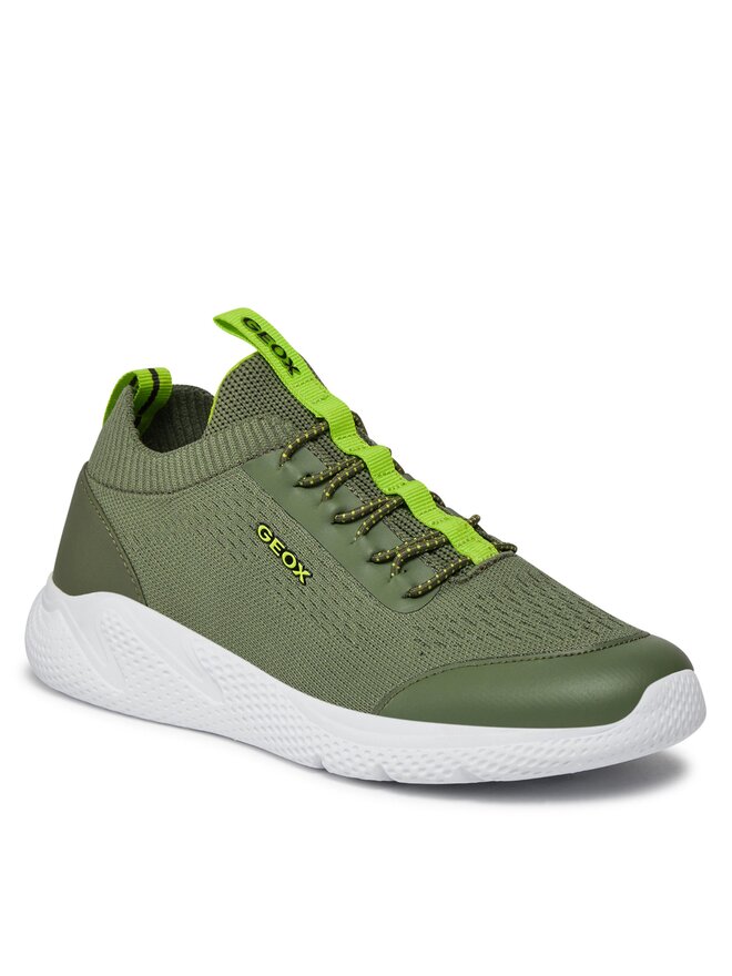 Geox Sneakersy Geox J Sprintye Boy J25GBA 0006K C0914 D Khaki