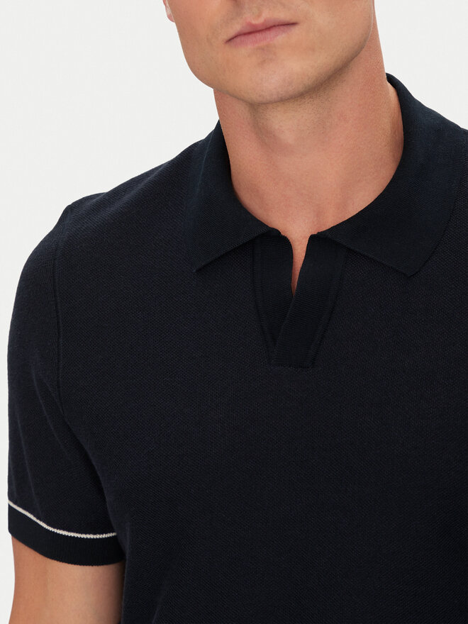BOSS BOSS Poloshirt H-Jianluca 50537654 Dunkelblau Regular Fit