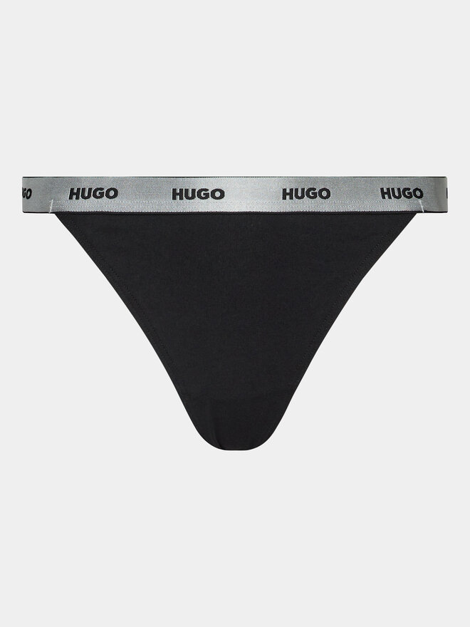 HUGO Hugo Σετ 3 τεμάχια στρίνγκ 50502802 Μαύρο