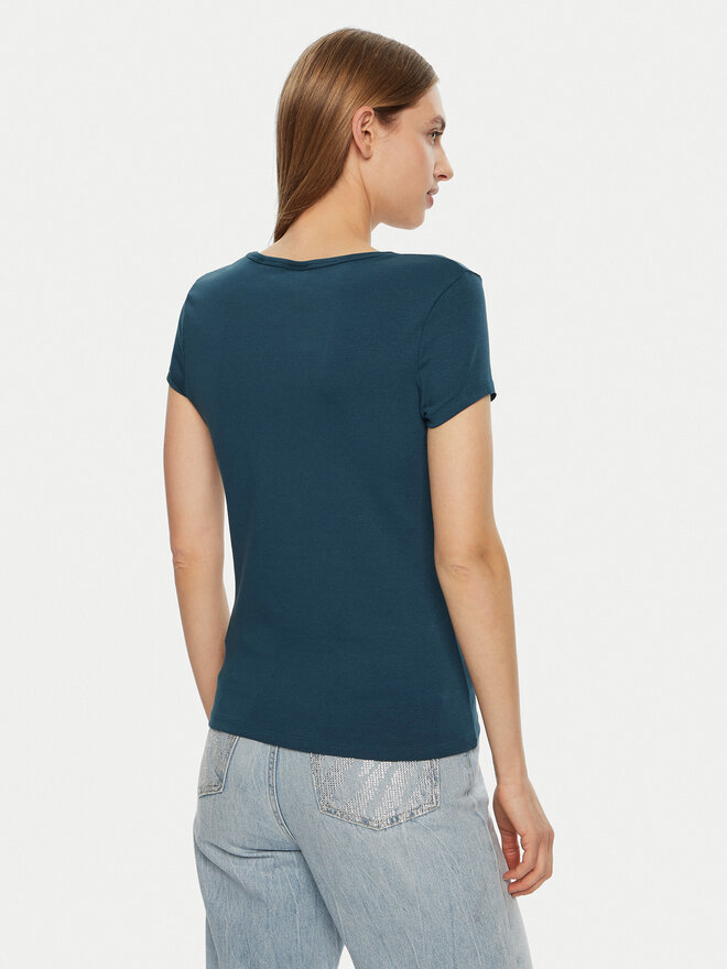 Guess Guess T-shirt V4BI16 KCIV1 Plava Regular Fit