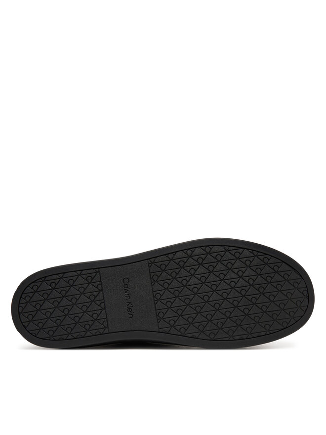 Calvin Klein Halbschuhe Calvin Klein Hybrid Clean Boat Shoe Lth HM0HM02233 Schwarz