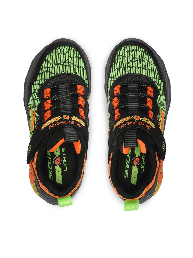 Skechers Снікерcи Skechers Dino Lights 400615L/BKOR Чорний