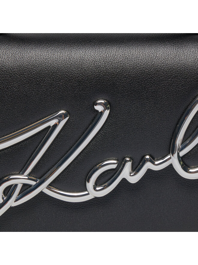 KARL LAGERFELD Дамска чанта KARL LAGERFELD 240W3004 Черен