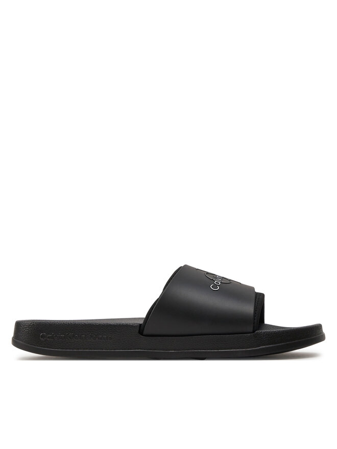 Calvin Klein Jeans Παντόφλες Calvin Klein Jeans Slide Monogram Tpu Ml Wn YW0YW00585 Μαύρο