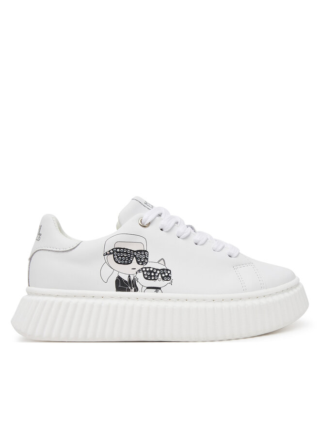 Karl Lagerfeld Kids Снікерcи Karl Lagerfeld Kids Z30371 M Білий