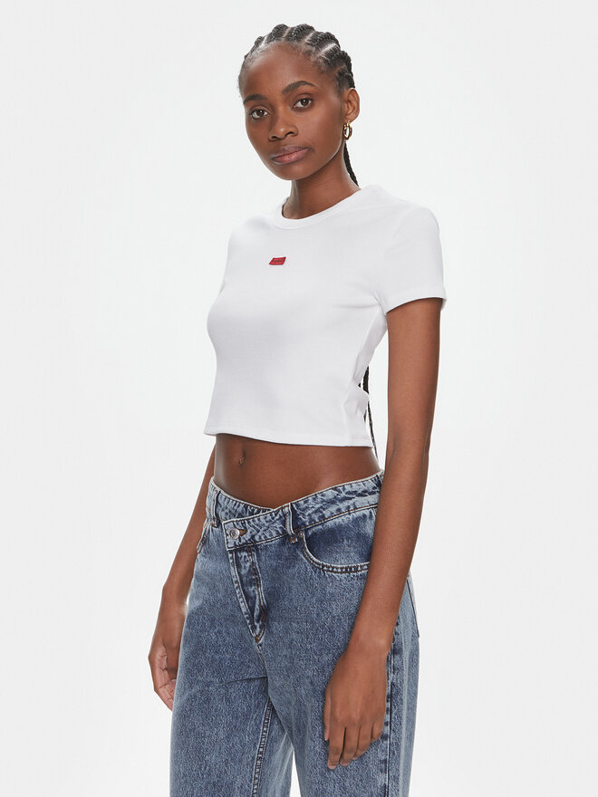 HUGO HUGO Camiseta Deluisa_1 50508636 Blanco Slim Fit