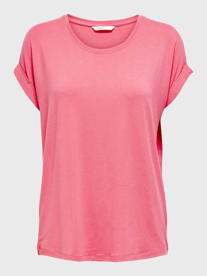 ONLY ONLY Camiseta 15106662 Rosa Regular Fit