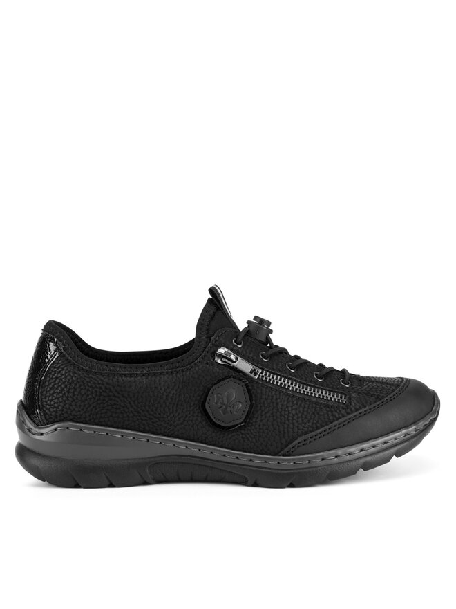 Rieker Polobotky Rieker L3263-00 Černá