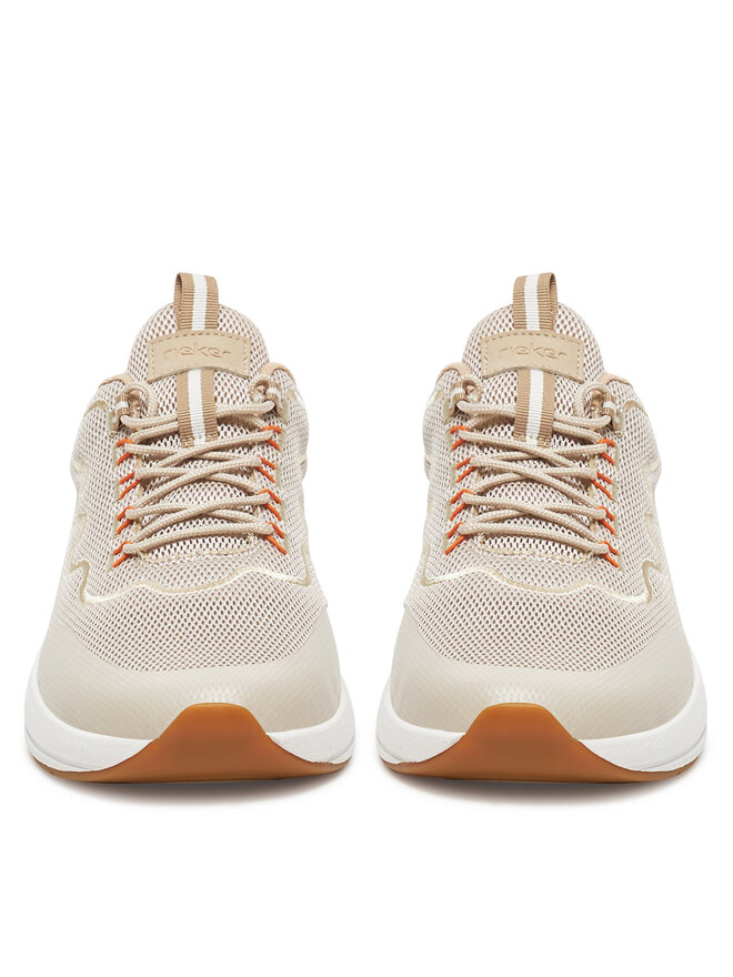 Rieker Sneakersy Rieker N8504-60 Béžová