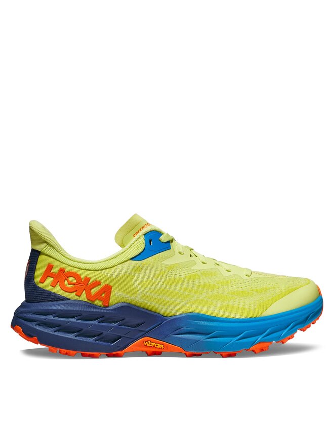 Buty do biegania Hoka Speedgoat 5 1123157 Żółty | eobuwie.com.pl