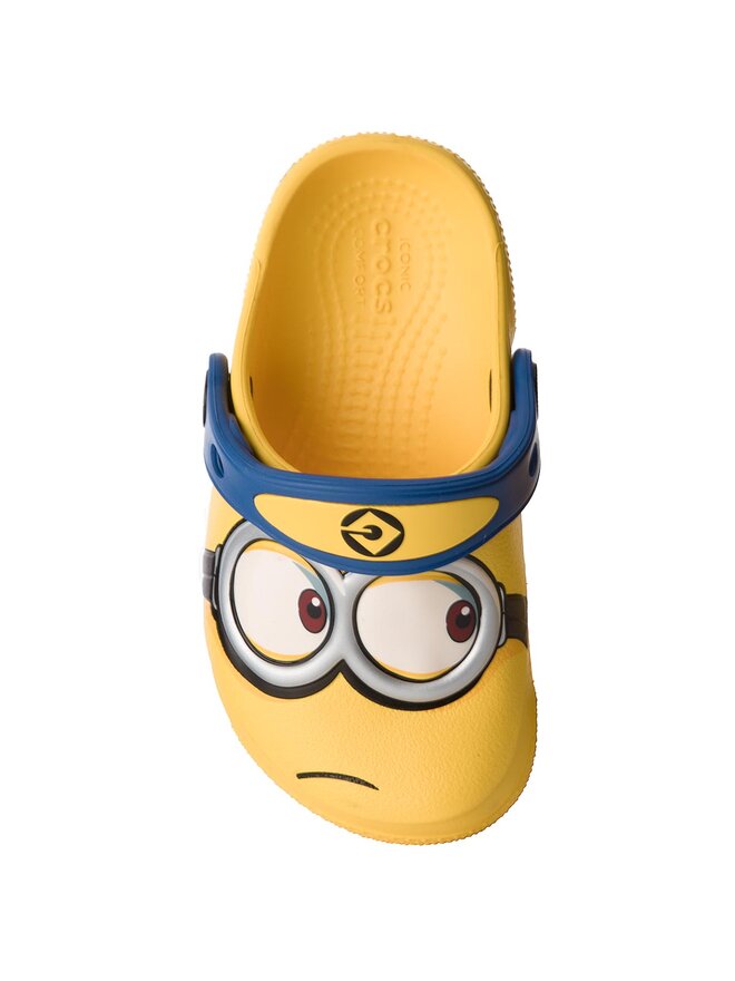 Crocs Klapki Crocs Crocsfunlab Minions Clog 204113 Żółty