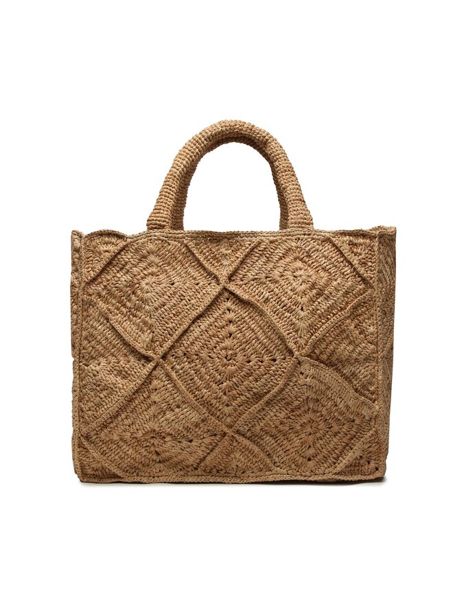 Manebi Handtasche Manebi Sunset Bag Large V 2.2 AC Beige