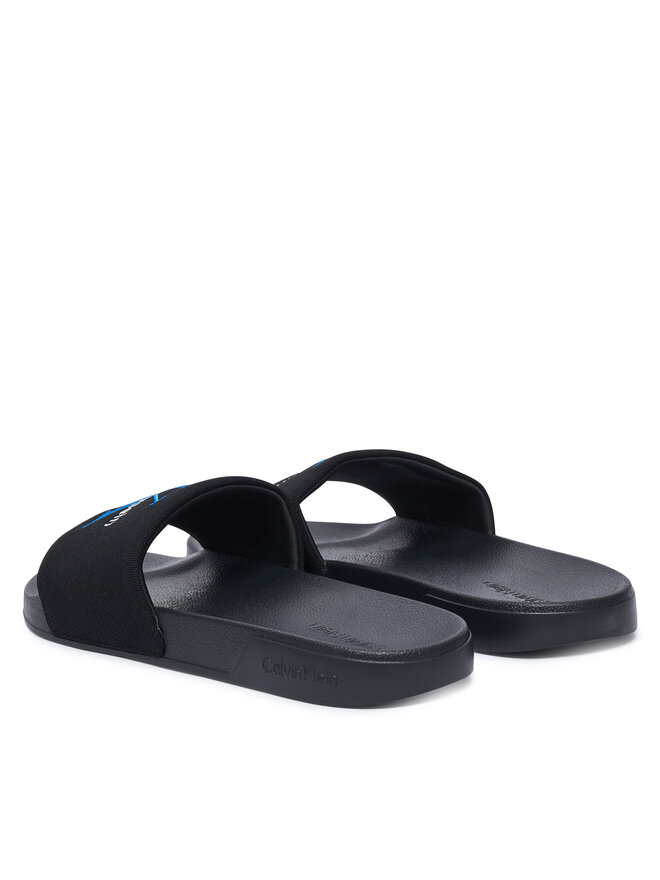 Calvin Klein Pantoletten Calvin Klein Ee Slide Cv YM0YM01393 Schwarz