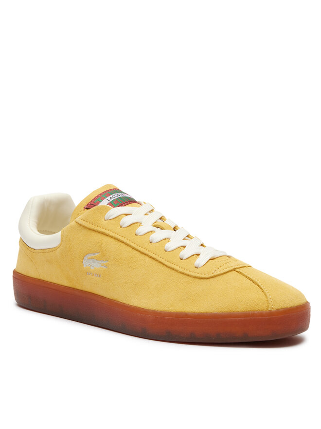 Lacoste Tenisice Lacoste Basehot Leather 747SMA0041 Žuta
