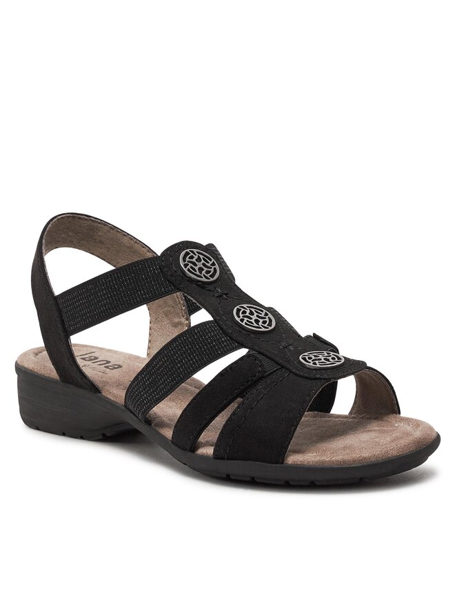 Jana Sandalen Jana 8-28165-42 Schwarz