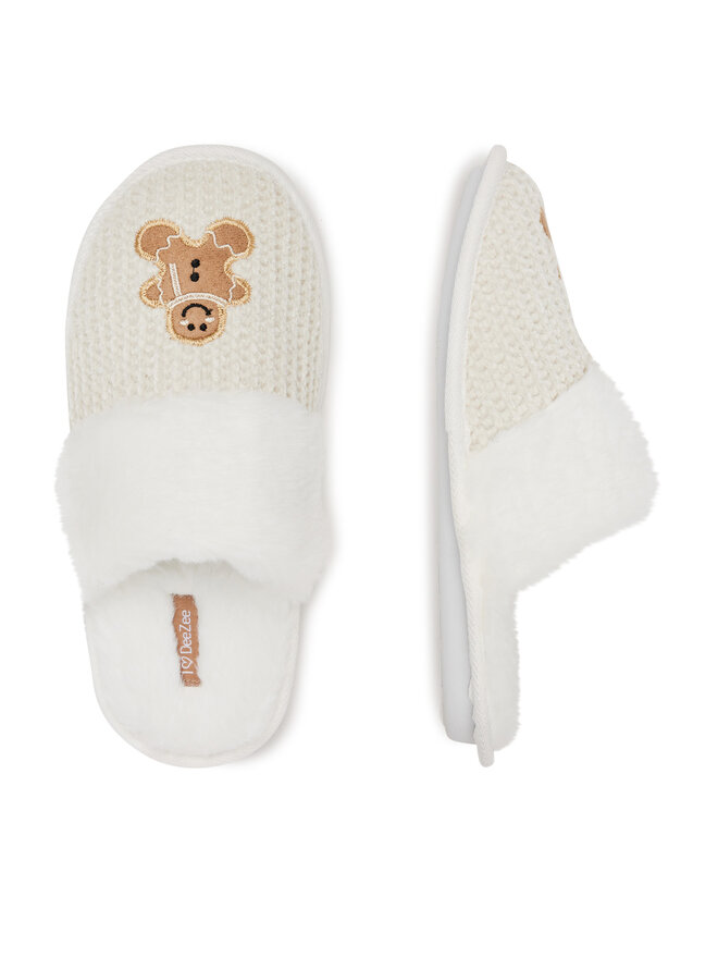 DeeZee Hausschuhe DeeZee HHS-23W-3046 Weiß