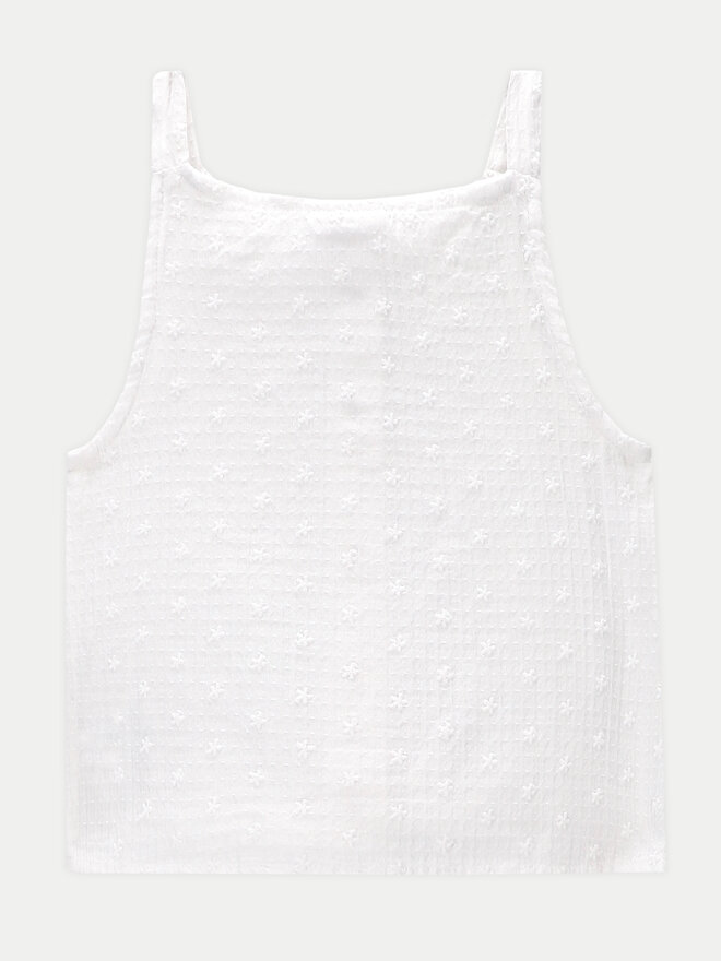 Coccodrillo Coccodrillo Топ WC4140501HGK Білий Regular Fit