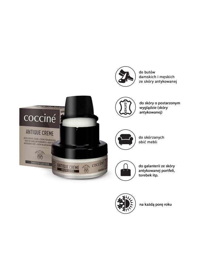 Coccine Schuhcreme Coccine Antique Creme 55/04/50/A/V6