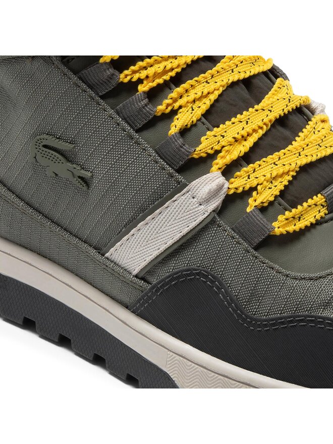 Lacoste Snīkeri Lacoste T-Clip Winter Mid 746SMA0086 Haki