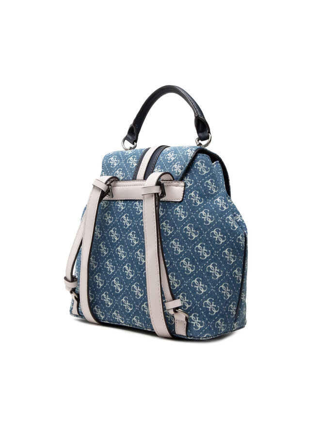 Rucksack Guess Kasinta Flap Backpack HWDN84 05310 Dunkelblau eschuhe