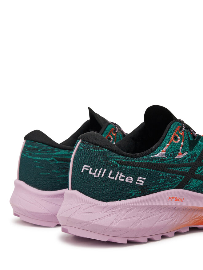 Asics Маратонки за бягане Asics Fuji Lite 5 1012B690 Зелен
