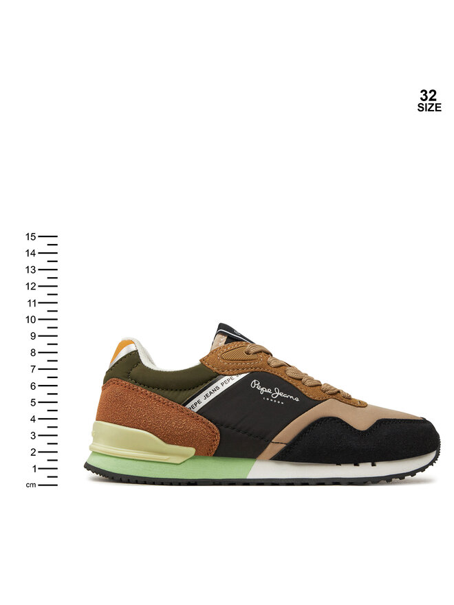 Pepe Jeans Sneakersy Pepe Jeans London Class B PBS40008 Černá