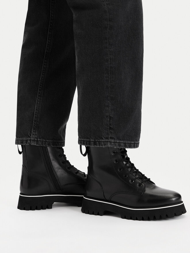 Patrizia Pepe Черевики Patrizia Pepe PJ865 Чорний