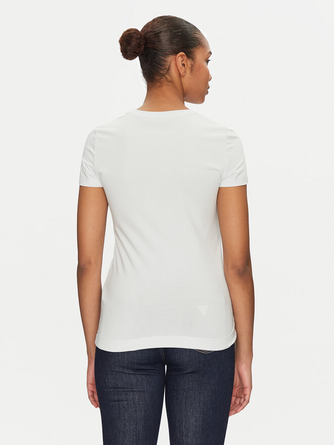 Guess Guess Camiseta W5GI04 J1314 Celeste Slim Fit