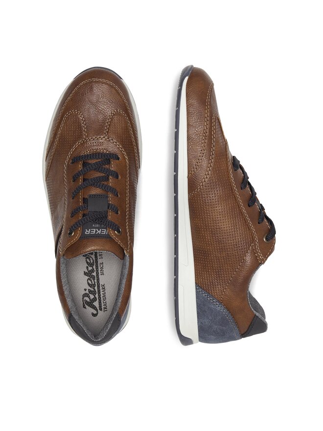 Rieker Sneakersy Rieker 11928-25 Hnědá