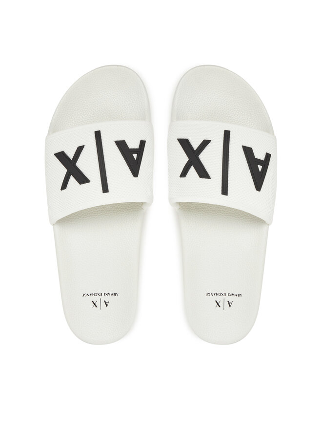 Armani Exchange Шльопанці Armani Exchange XUP001 XV820 K488 Білий
