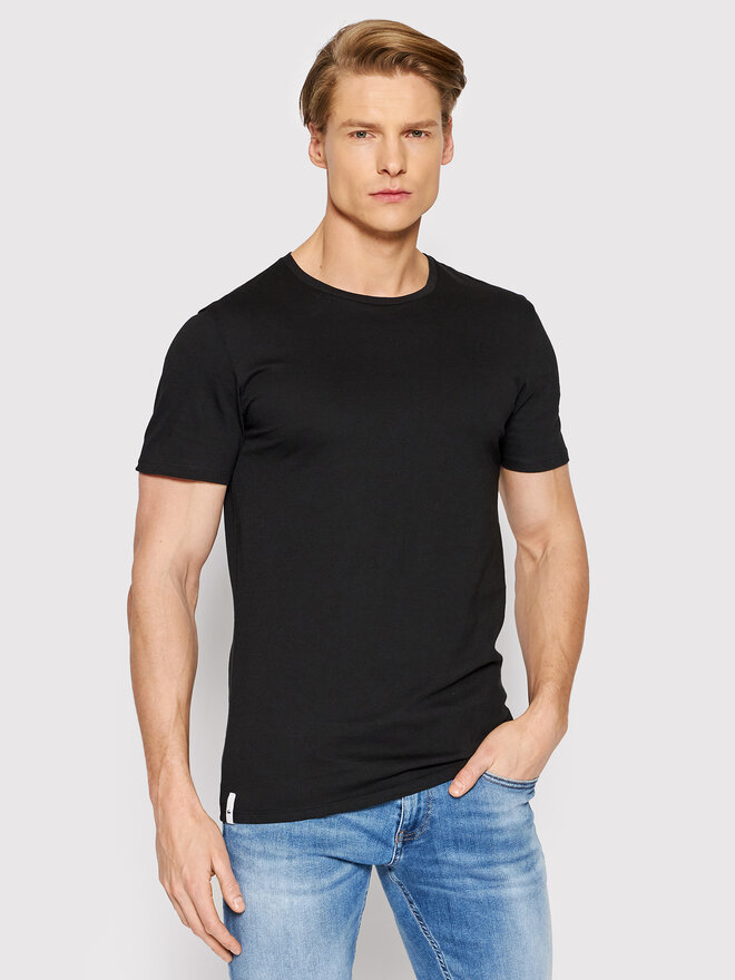 Lacoste Lacoste Set od 3 majice TH3321 Crna Slim Fit