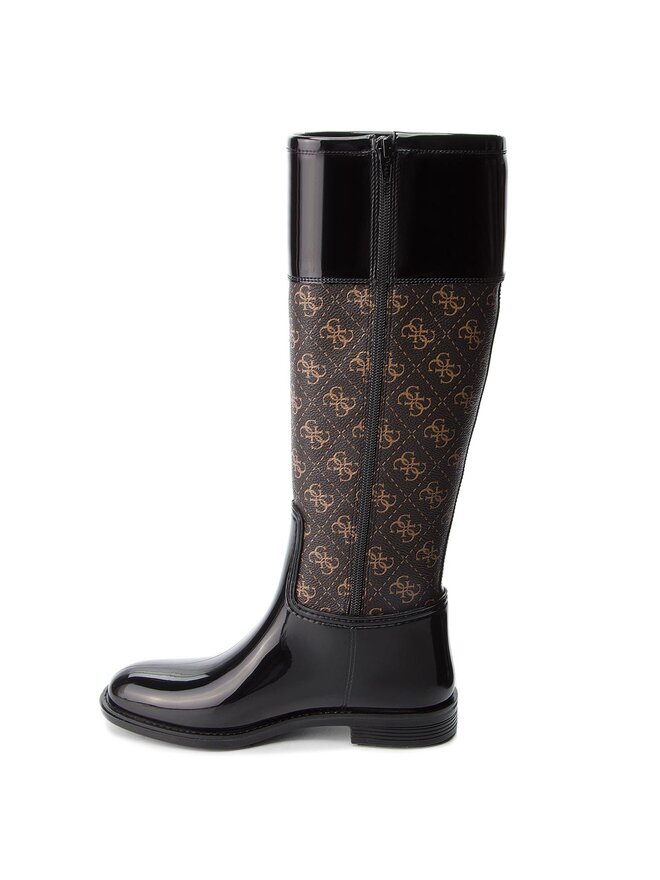 Guess Gumijasti škornji Guess FLSSY3 RUB11 Rjava
