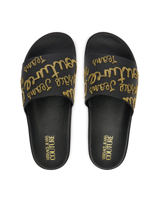 Versace Jeans Couture Pantoletten Versace Jeans Couture 80VA3SQ1 ZSS79 899 Schwarz