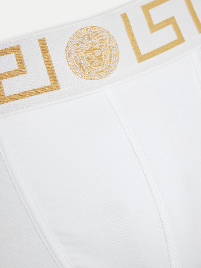 Versace Versace 2er-Set Boxershorts AU10181 1A10011 Weiß