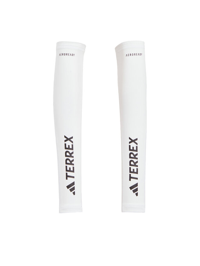 adidas Компресійні рукави adidas Terrex AEROREADY Trail Running Arm Sleeves HS7981 Білий
