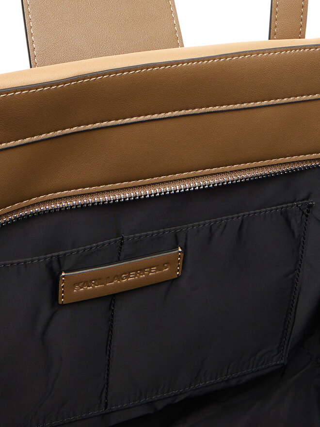 KARL LAGERFELD Ročna torba KARL LAGERFELD A3W30029 Rjava