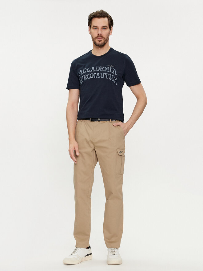 Aeronautica Militare Aeronautica Militare T-Shirt 241TS2203J629 Dunkelblau Regular Fit