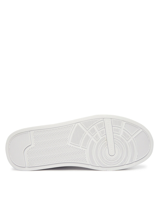 Tommy Hilfiger Sneakers Tommy Hilfiger Th Court Lth Detail Ess FM0FM05367 Weiß