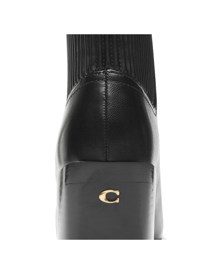 Coach Stivaletti Coach Prestyn Lth Bootie CN136 Nero