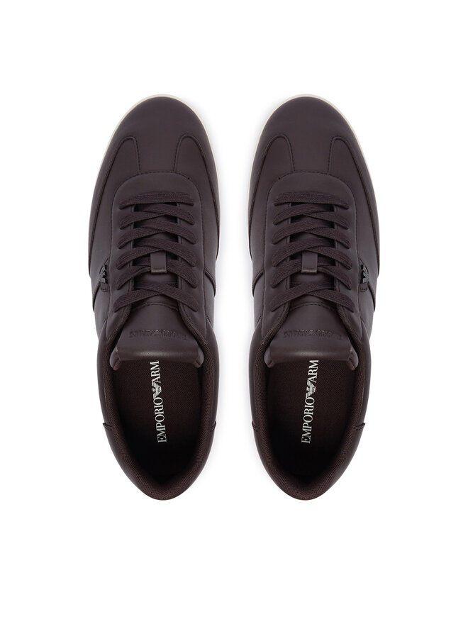 Emporio Armani Снікерcи Emporio Armani EM003062 AF20004 U6030 Темно-коричневий