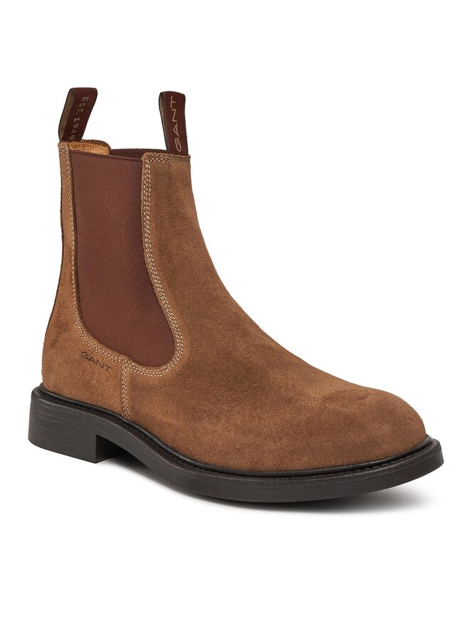 Gant Sztyblety Gant Millbro Chelsea Boot 27633415 Khaki
