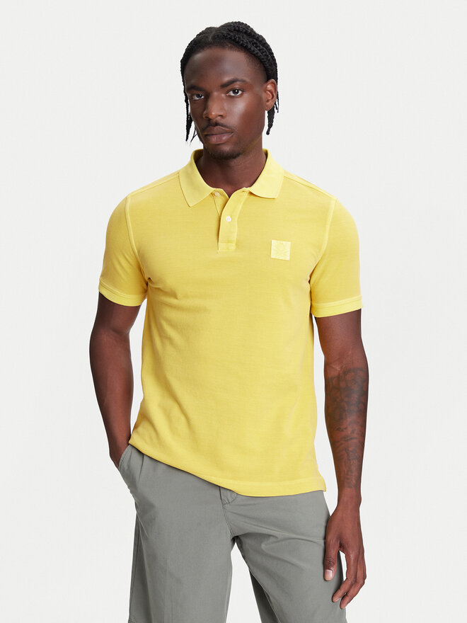 United Colors Of Benetton United Colors Of Benetton Polo 3089U302D Κίτρινο Regular Fit