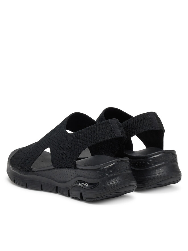 Skechers Sandały Skechers Arch Fit-Brightest Day 119458/BBK Czarny