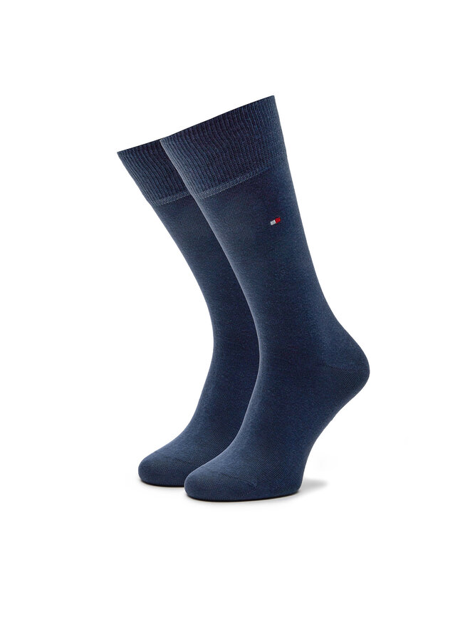 Tommy Hilfiger Набір 2 пар високих чоловічих шкарпеток Tommy Hilfiger 371111134 Голубий