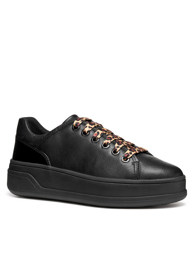 Geox Αθλητικά Geox D Spherica Ecub-2 D56WVD 05402 C9999 Μαύρο
